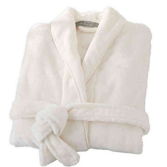 Brookstone n.a.p Ultra Plush Robe size small- medium - Picture 2 of 7